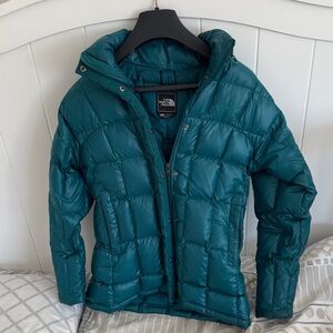 The North Face Deep Teal Quilted Jacket